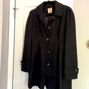 Urban outfitters wool pea coat, medium